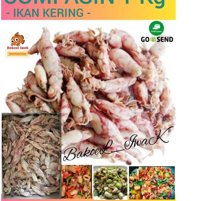 

~ TER BISA | CUMI ASIN SUPER 500 gr Ikan Kering Kekinian