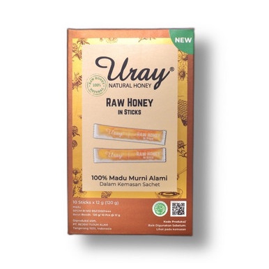 

Madu Uray Honey Stick Sachet Original Madu Murni Madu Asli Organik - RAW HONEY