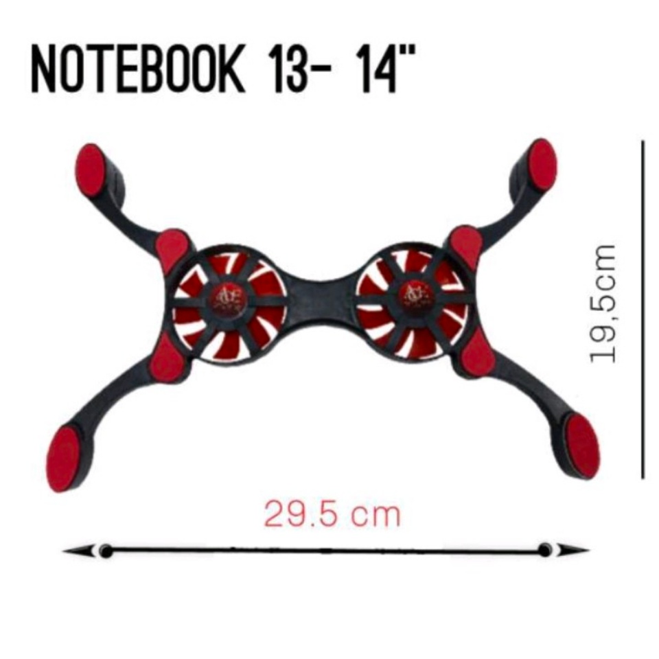 Cooling Pad Cooler pad Set Top Box Laptop Notebook Kipas Pendingin Cooler Fan STB Coolerpad Coolingpad