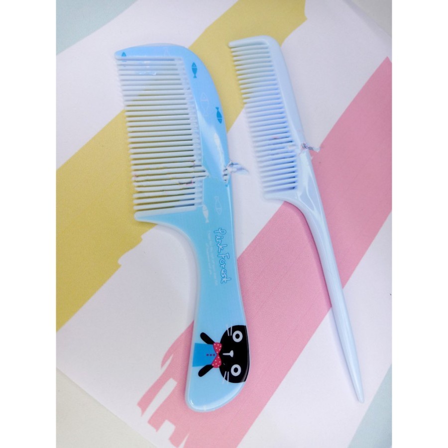 Nama - sisir Karakter mini set isi 2 / hair com / sisir rambut anak