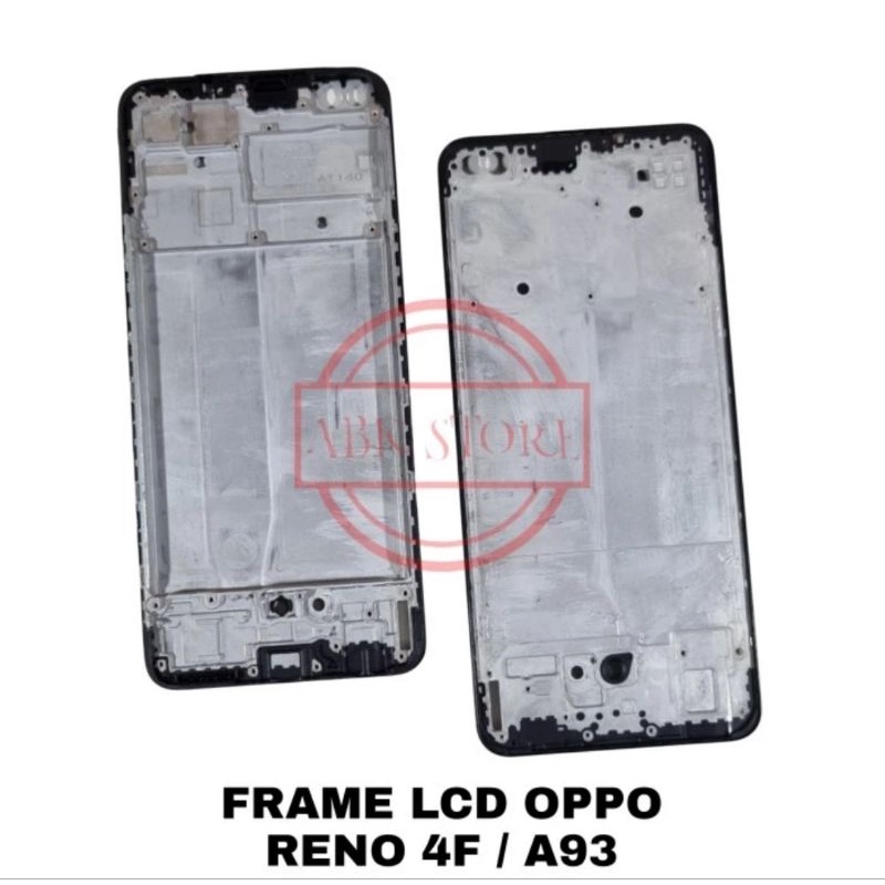 FRAME TULANG LCD OPPO RENO 4F / OPPO A93 TATAKAN DUDUKAN LCD ORIGINAL