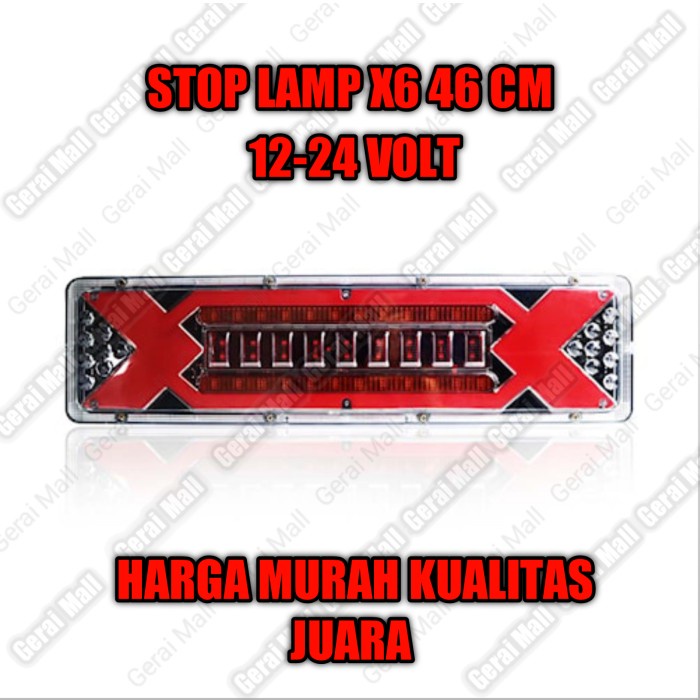 Stoplamp terbaru mobil truck lampu belakang truk 46 cm 12 volt 24 V