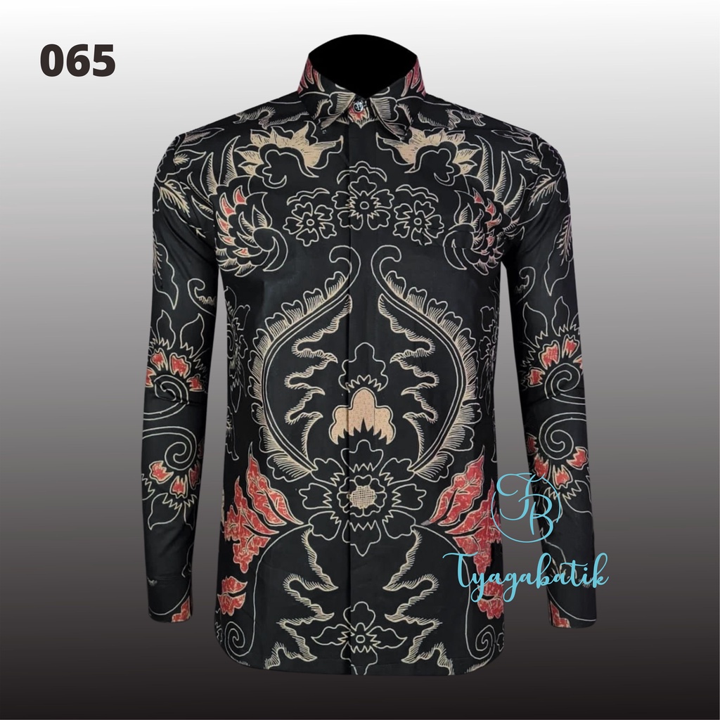 Kemeja Batik Slimfit Lapis Furing Premium 065 Tyaga Batik