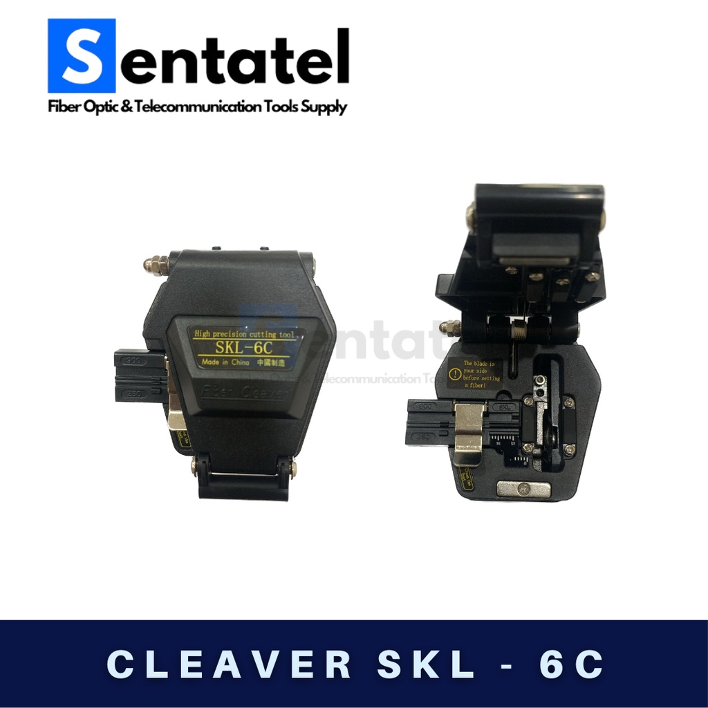 FIBER CLEAVER FIBER OPTIC SKL - 6C HIGH PRECISION