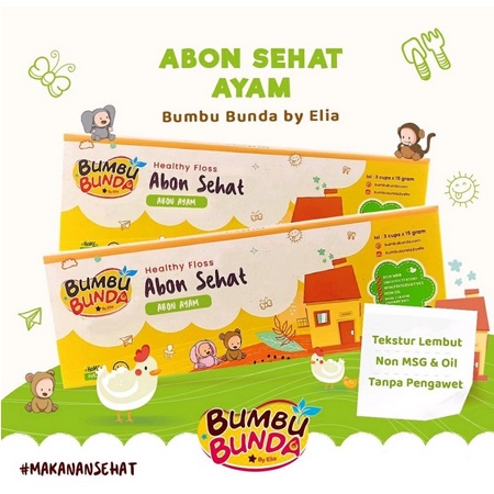 Bumbu Bunda Abon Rasa Sapi dan Ayam 45Gr - Kabakids Store