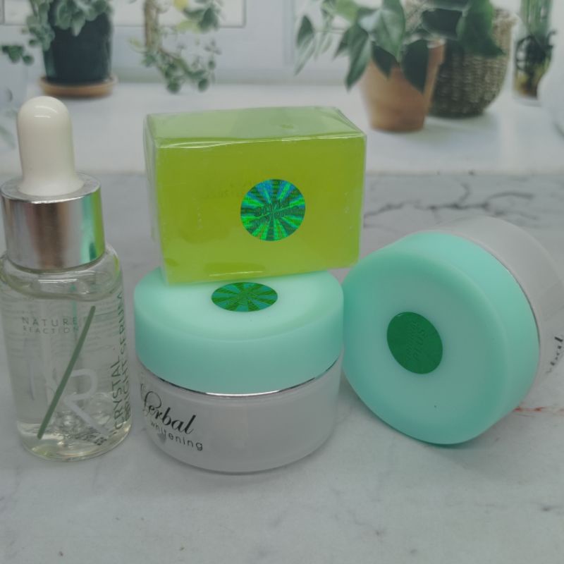 Paket Cream Herbal Hologram algae Original Plus Pilih Variannya