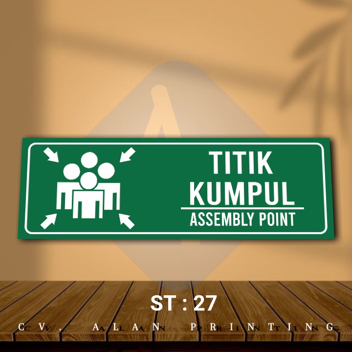 STIKER J4LUR EV4KUASI VINYL ANTI AIR aks