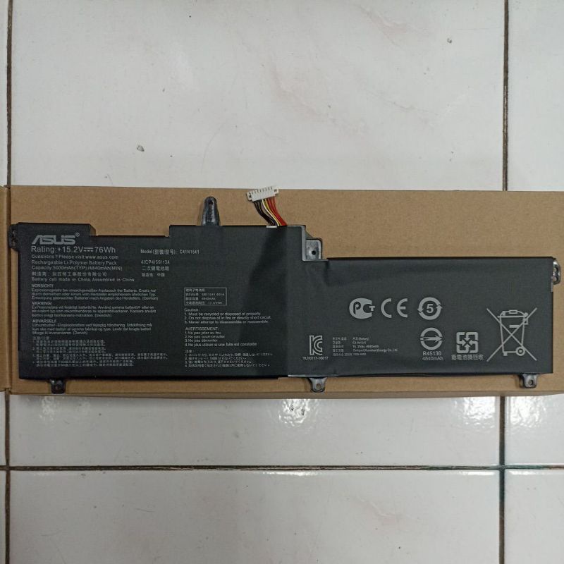 baterai laptop ASUS ROG GL702 GL702V GL702VT GL702VM GL702Z c41n1541