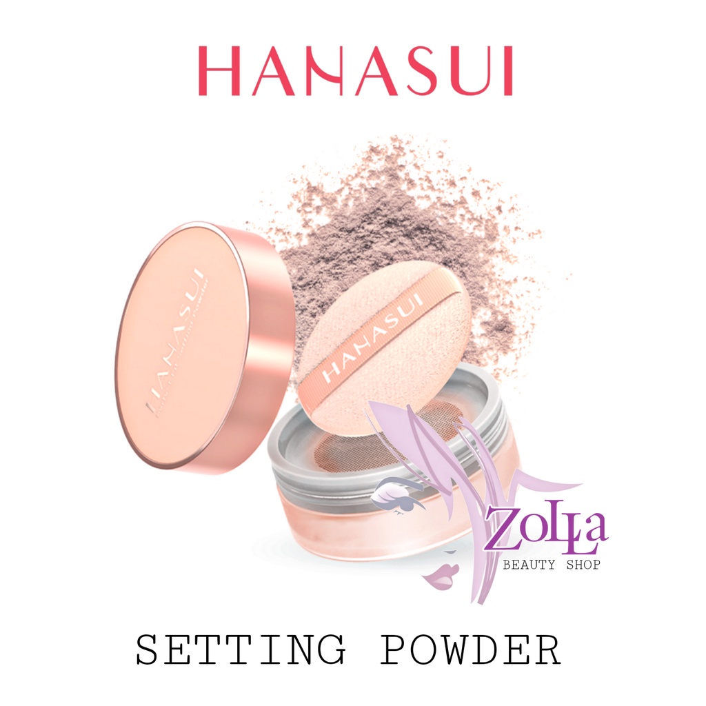 HANASUI PERFECT FIT SETTING POWDER - BPOM - BEDAK WAJAH HANASUI - BEDAK MUKA MURAH