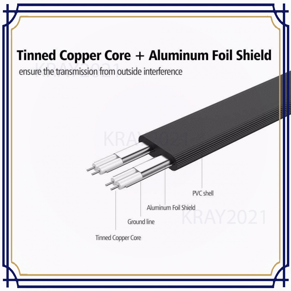 Kabel SATA 3.0 HDD SSD 50cm -CV002