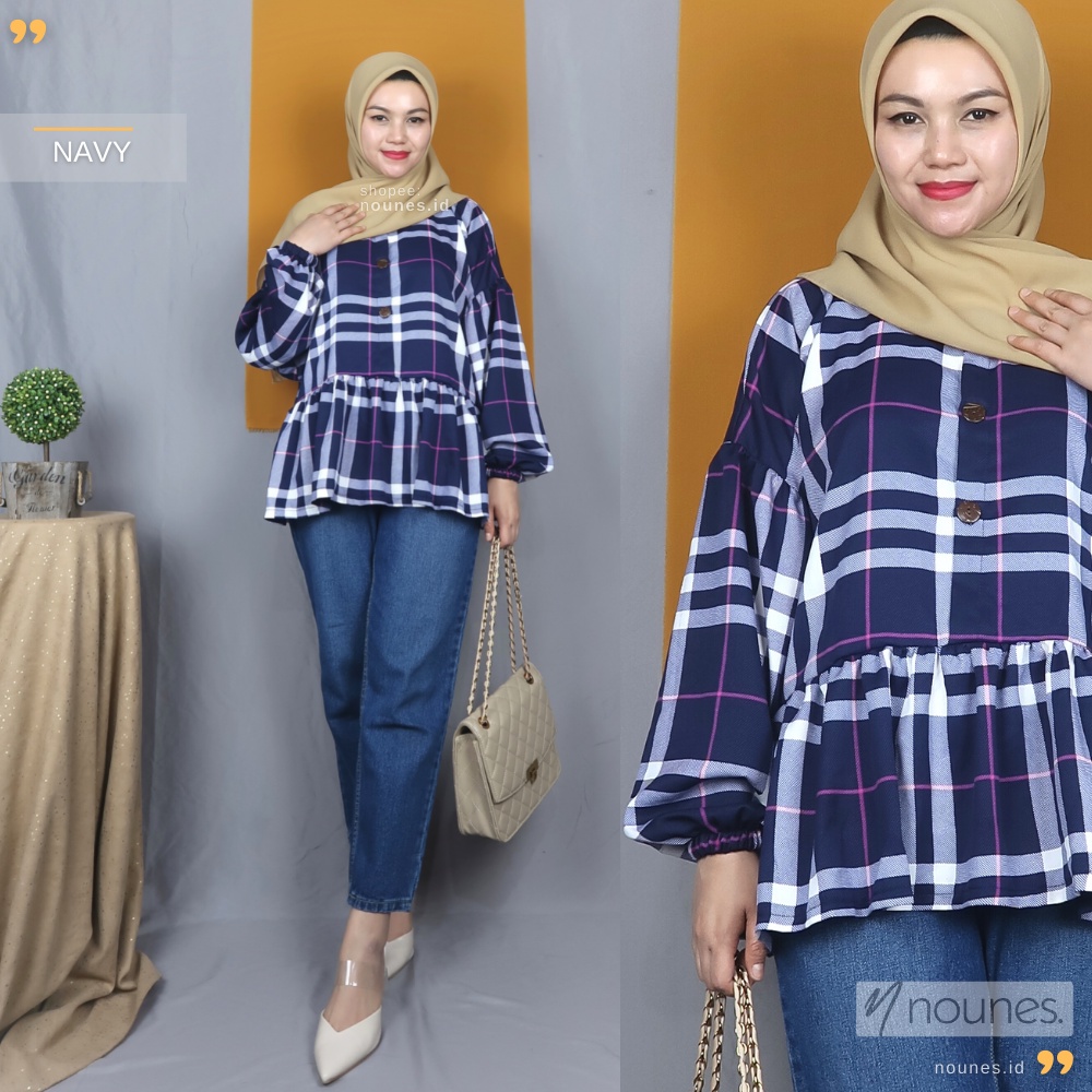 Nounes Emma Top Oversized Drop Shoulder matt Shakila