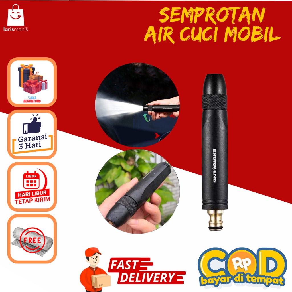 Larismanis - Semprotan Air Cuci Motor Mobil Tanaman Nozle Spray Jet by Larismanis