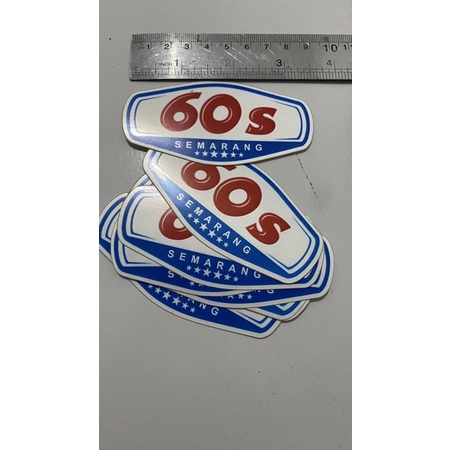 Sticker Vespa 60s Semarang Big