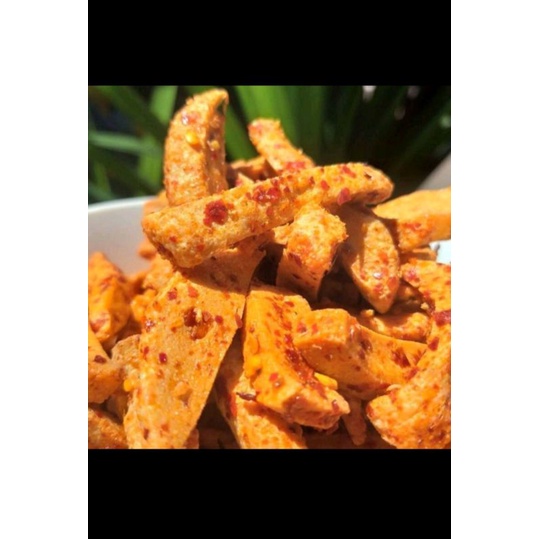 

Basreng pedas dan daun jeruk