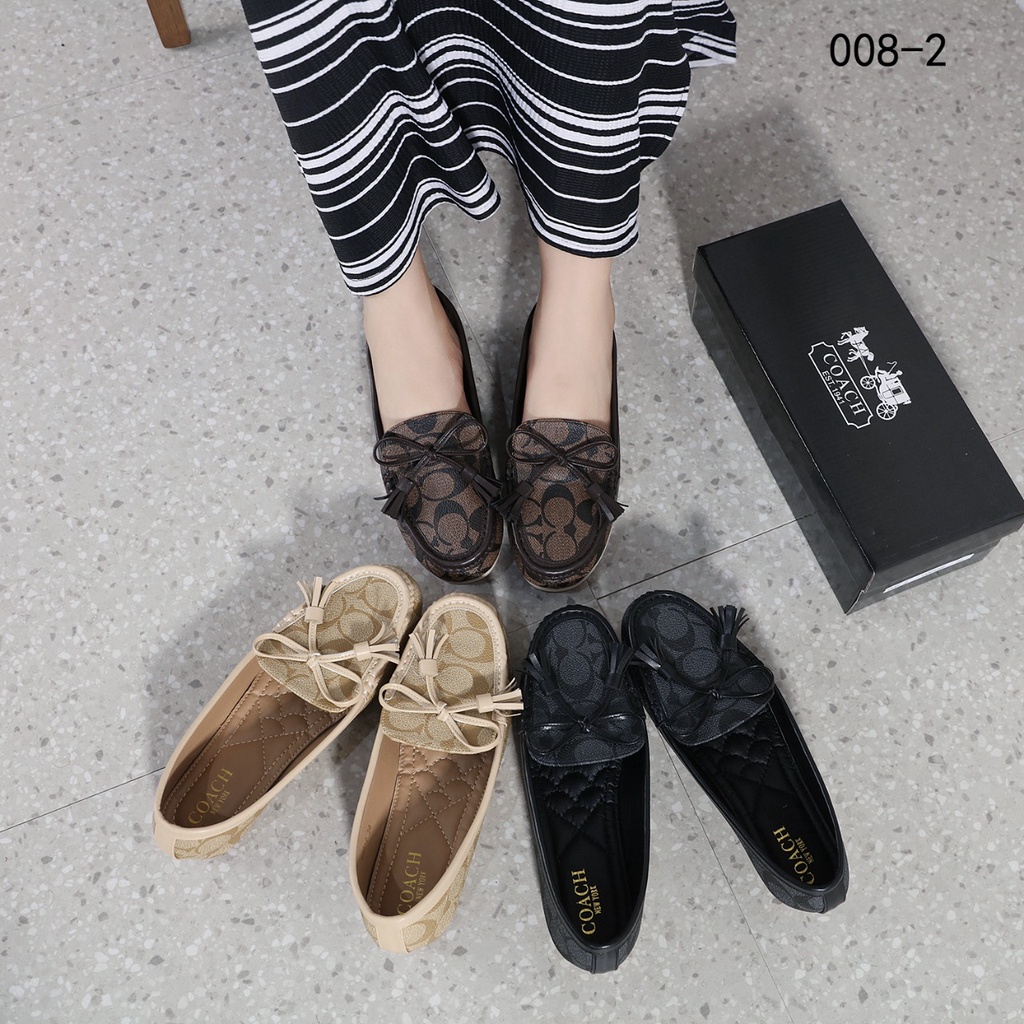 Coa Signature Canvas Flat shoes 008-2