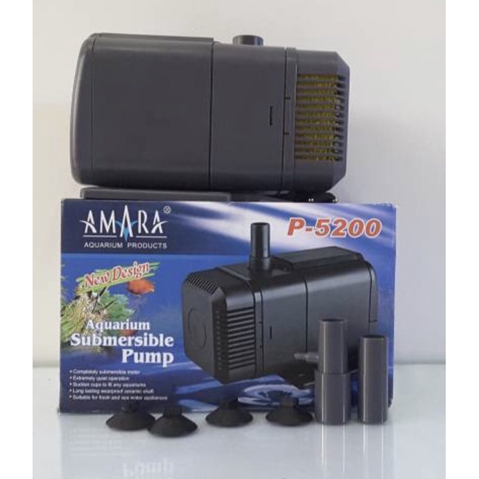 POMPA CELUP AMARA P-5200 UNTUK HIDROPONIK AQUAPONIK AQUARIUM