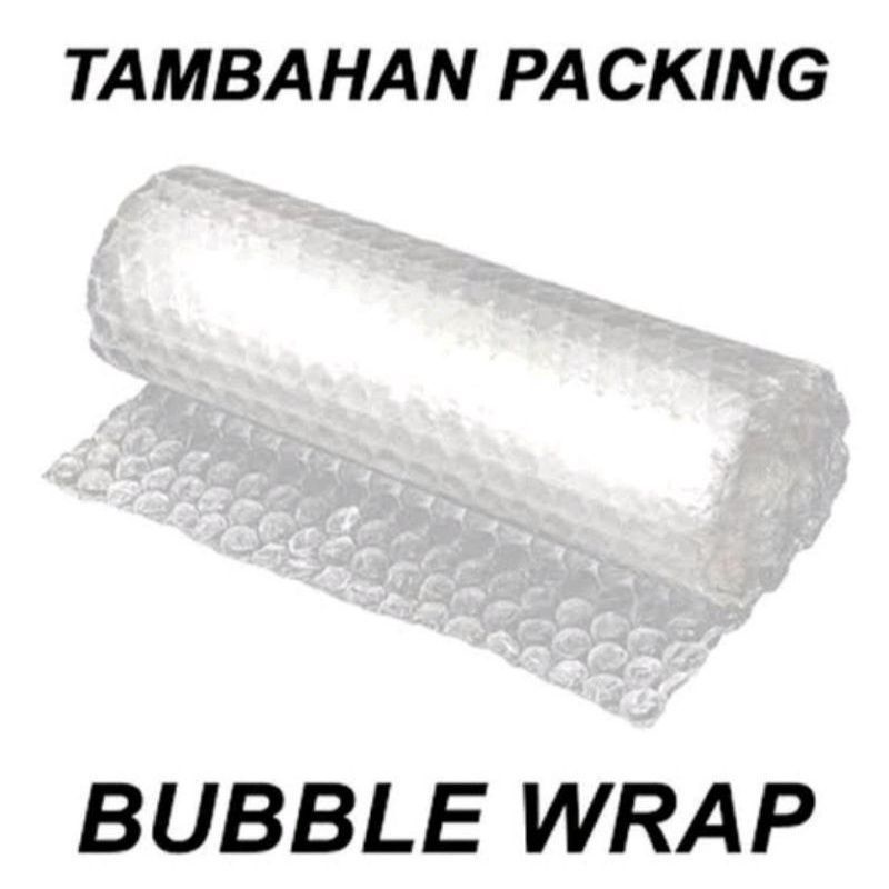 

Bubble wrap packing tambahan