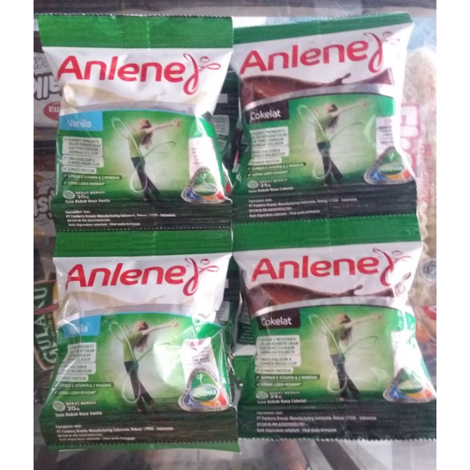 

Susu Anlene Renceng Coklat dan Vanila