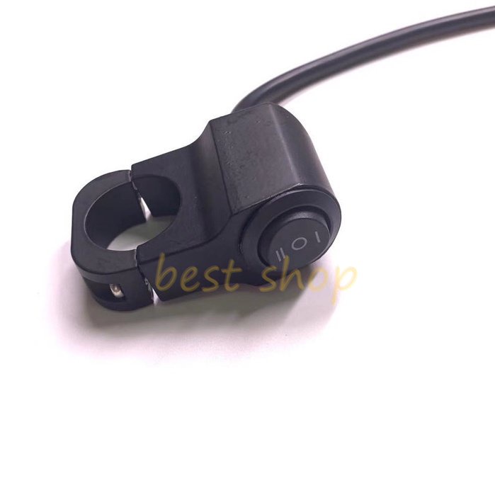 1pc Saklar Lampu Mengemudi Mini Tahan Air Saklar 3arah (ON OFF ON) Switch Dengan Penjepit
