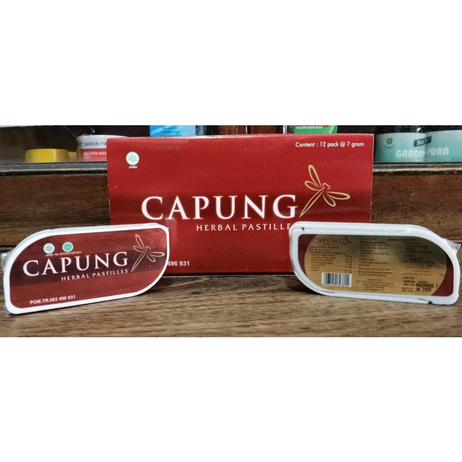 

HS CAPUNG HERBAL PASTILLES / PERMEN CAPUNG
