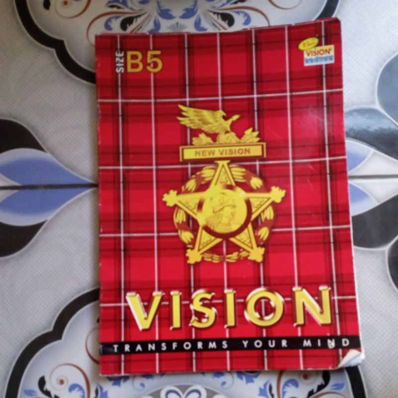 

buku tulis vision