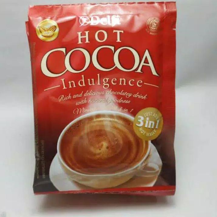 

Terlaris Delfi Hot Cocoa Indulgence Renceng Isi 10 X 25gr - Minuman Cokelat Bubuk Coklat 3 In 1 25 gram X 10 Sachet