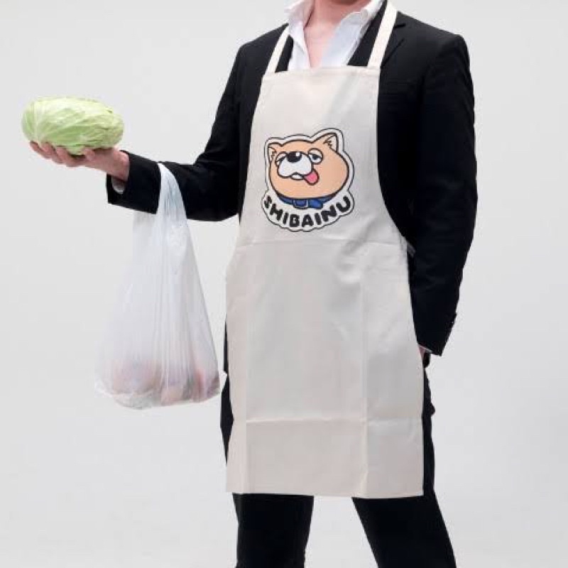 Kostum tatsu apron celemek Cosplay Anime The Way Of The Housewife Aksesori Dapur Apron Memasak Kartun Apron Cetak Gokushufudo