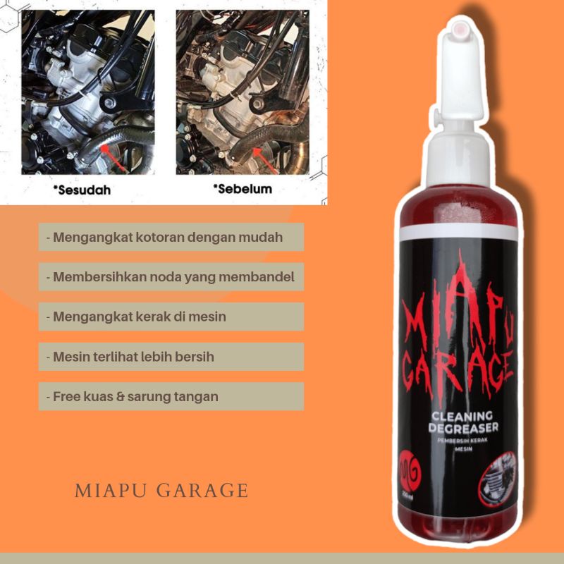 Jual Engine Degreaser Pembersih Kerak Mesin & Karat Ringan 250 ML ...