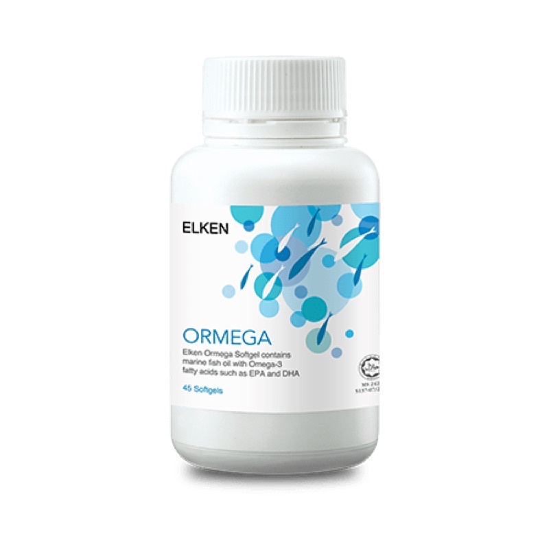 Jual Elken Ormega 45 Softgels Pengganti Epa Dha Fish Oil Shopee Indonesia