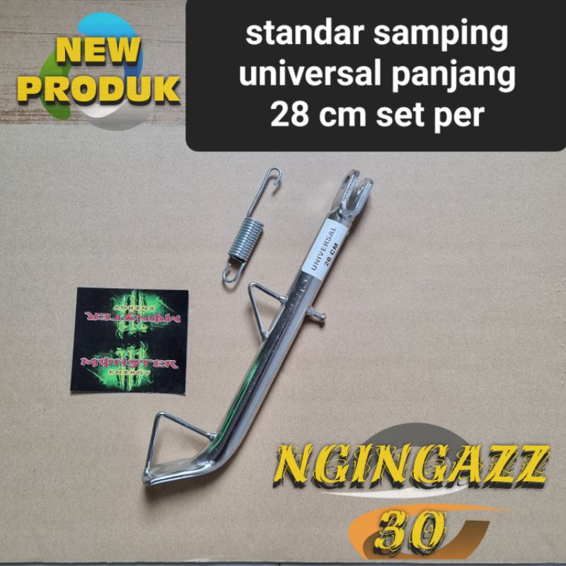 jagang standart standar jagrak samping chrome ninja rx king rxz universal