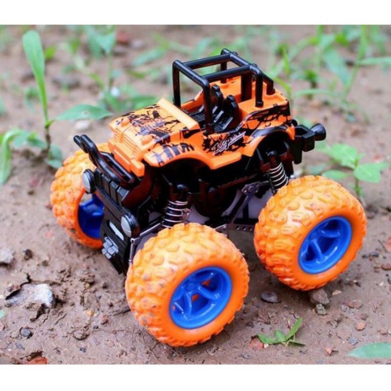 Monster Zap Mainan  Mobil Jip Off-road 4 Drive Inertial BigFoot - JW689
