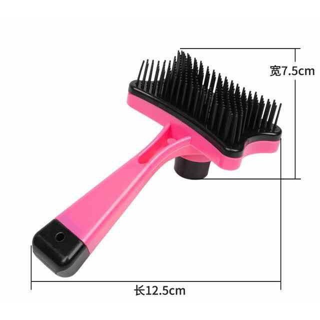 SISIR GROOMING KUCING ANJING TIMMER TOMBOL SISIR BULU PET brush