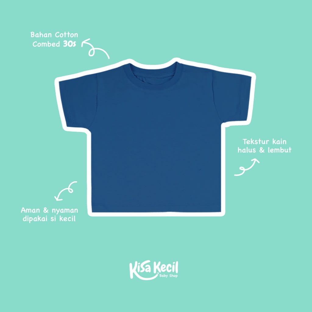 Booyah Baby &amp; Kids Kaos Anak - Basic Tee (1-5 Tahun) Kaos Anak Earth Tone Series | Part 2