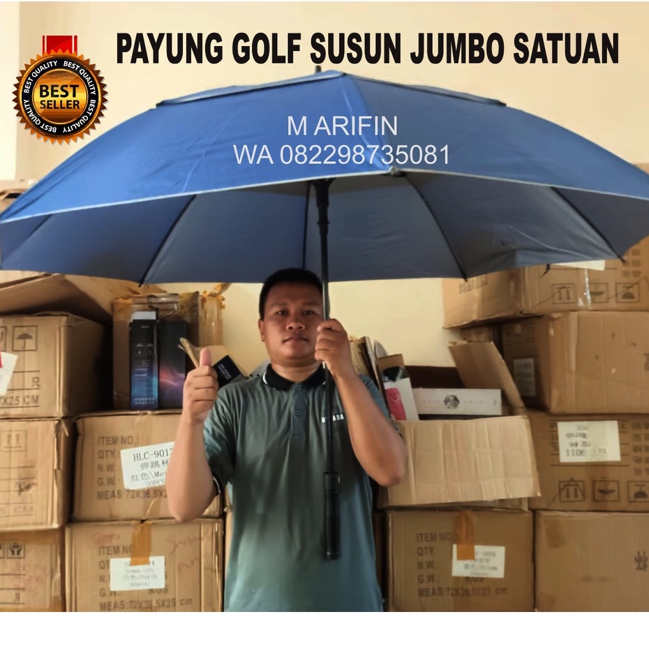 payung jumbo payung susun payung golf payung murah payung satuan payung polos payung cetak custom logo