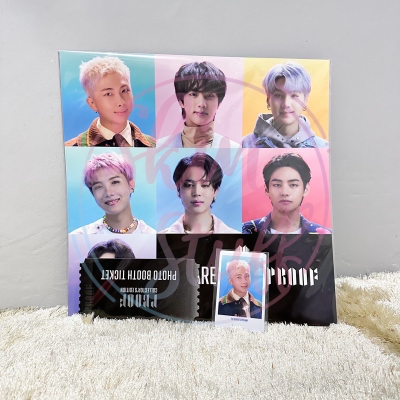 READYSTOCK SHARING PROOF COLLECTOR EDITION PC RM JIN SUGA JHOPE JIMIN TAEHYUNG V JUNGKOOK
