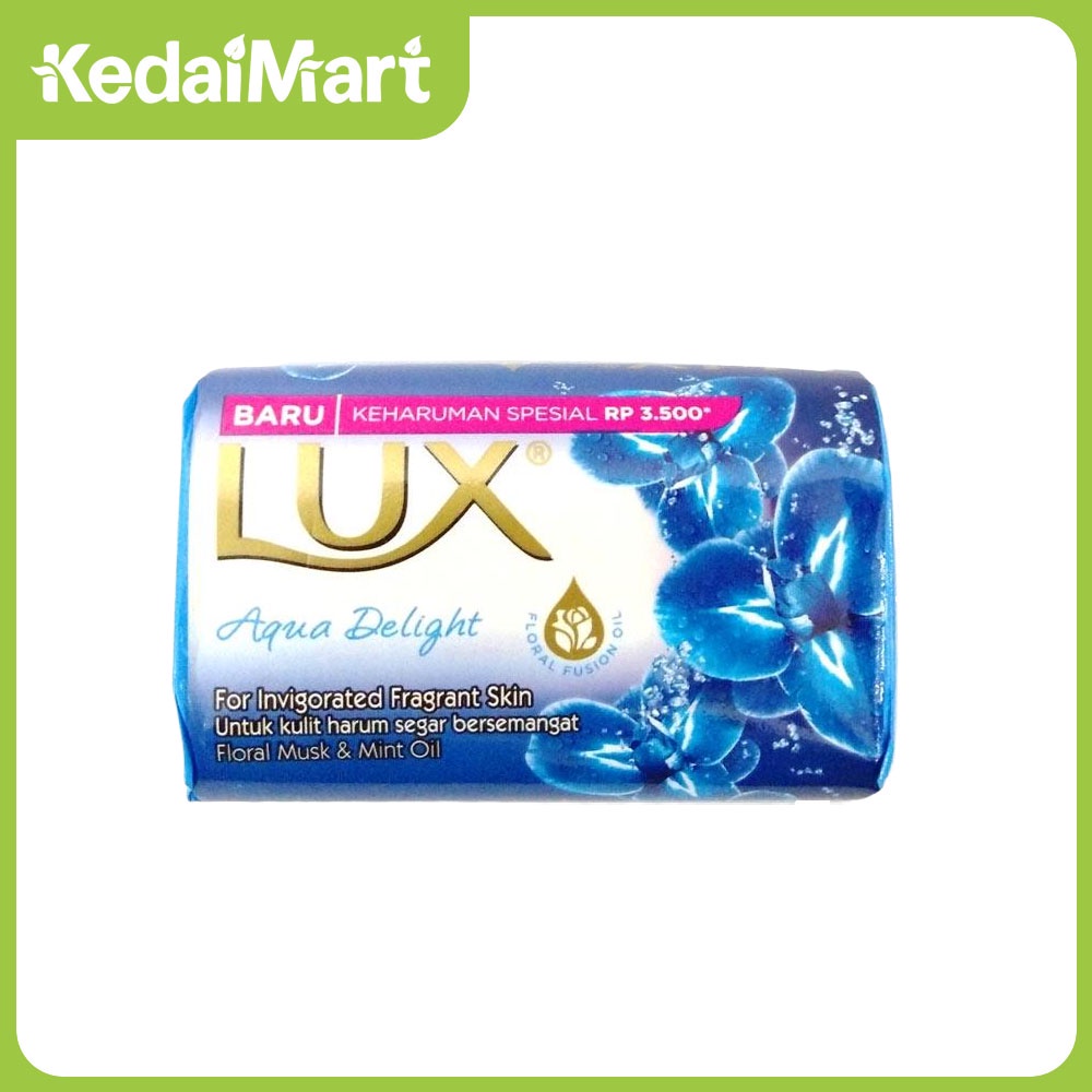 Lux Sabun Mandi Batang Blue Aqua 85 Gram