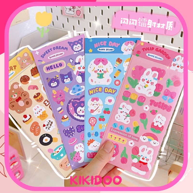 

KIKIDOO STICKER DECOR SET MOTIF KARTUN DEKORASI SERBAGUNA RT136