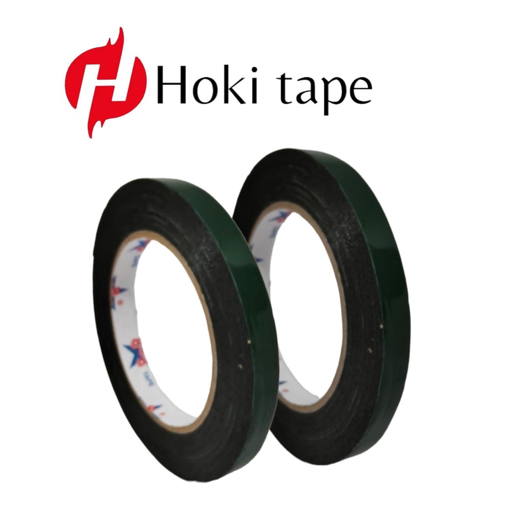 

Double Tape Busah 888 tape 12mm×6yard full / Isolasi Double tape foam....067