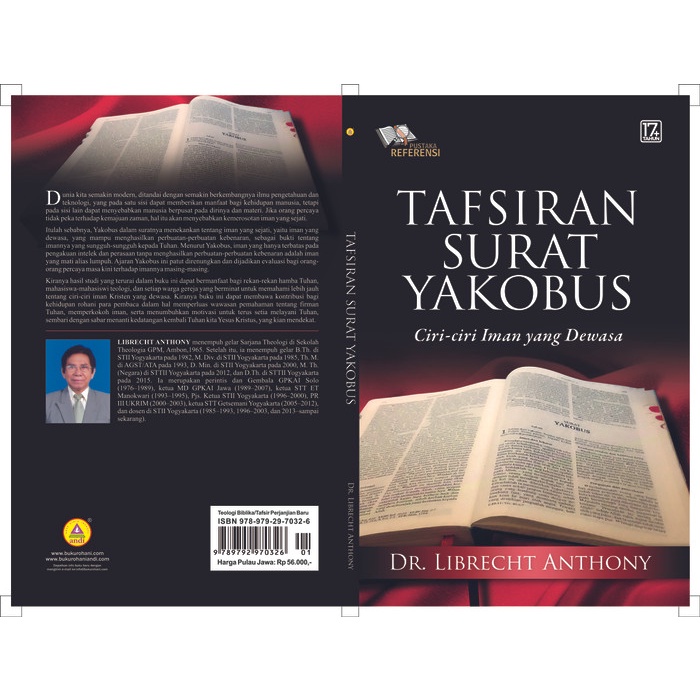 BUKU ORI....Tafsiran Surat Yakobus, Ciri-ciri Iman Yang Dewasa...