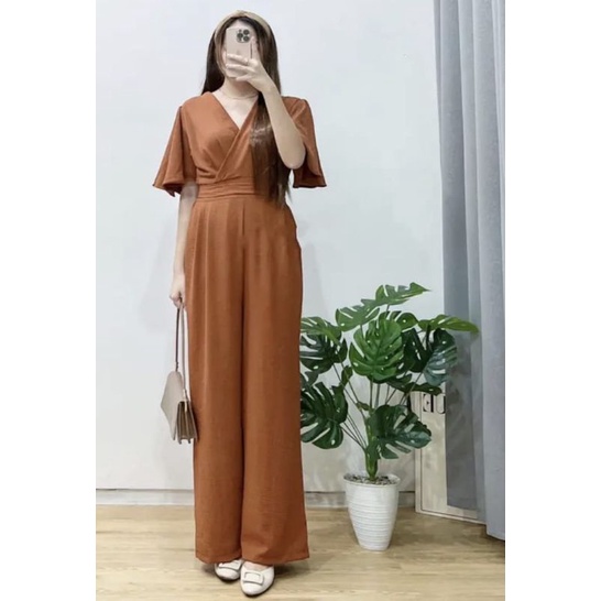 Anya Long Jumpsuit Wanita