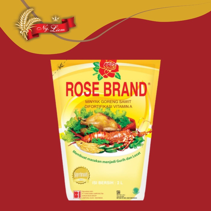

ADY78 Rose Brand Minyak Goreng 2 Liter