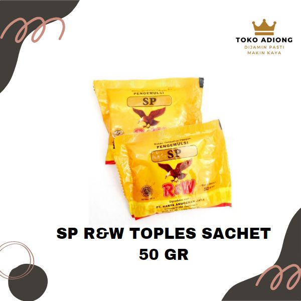 

SP R&W SACHET 50GRAM / pengemulsi