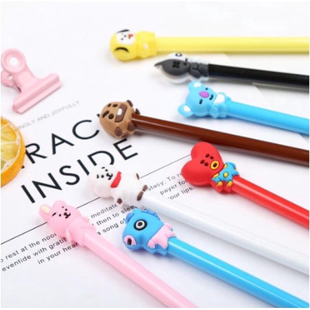 

Pulpen Fancy Gel Pena Karakter KPOP | Pulpen Unik