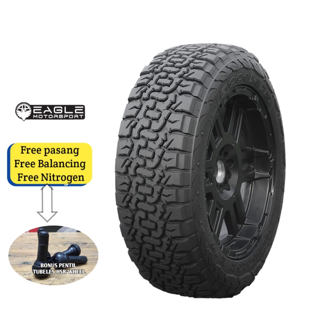 BAN MOBIL 275 55 R20 RING 20 BAN ACCELERA OMIKRON C/T BAN SEMI OFFROAD