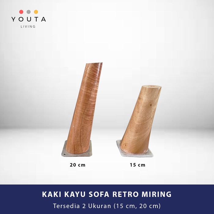 Kaki Sofa Retro Kayu
