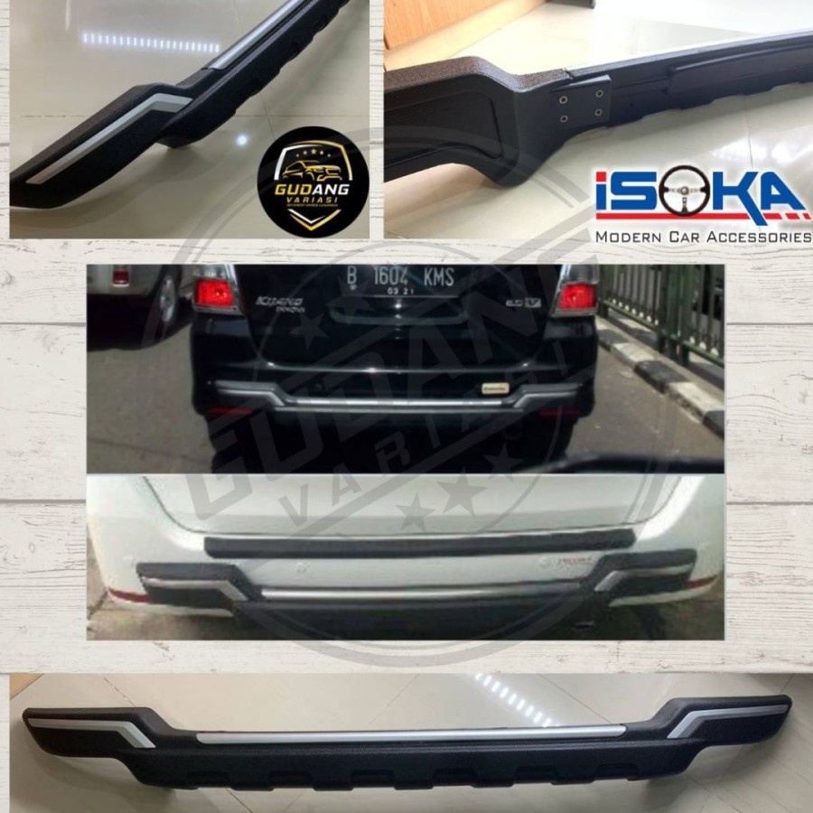 Tanduk Belakang + Bumper Pengaman Belakang Innova Lama