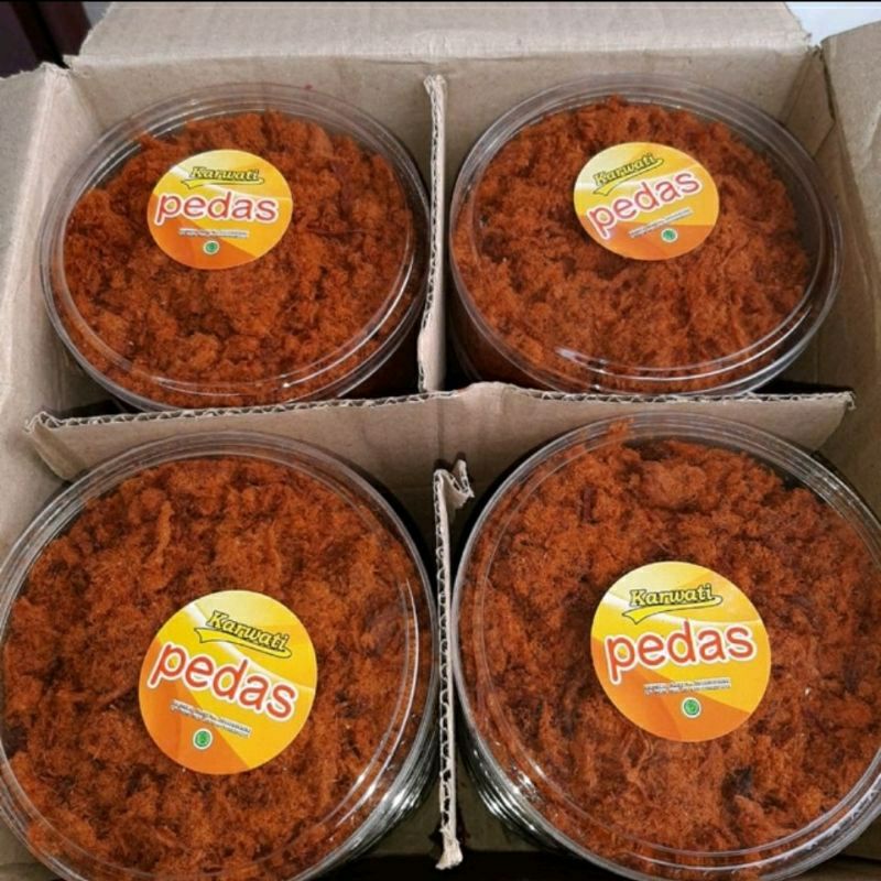 

abon karwati Cianjur kemasan toples nastar 150 gram all varian