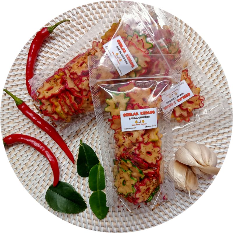 

SEBLAK KERING SAKALANGKONG 80gram/ Seblak kering ENAK PEDAS GURIH MANTUL.