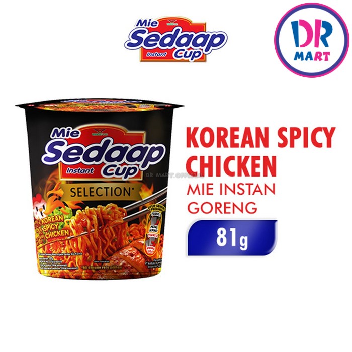 

Mie Sedaap Cup Korean Spicy Chicken 81G