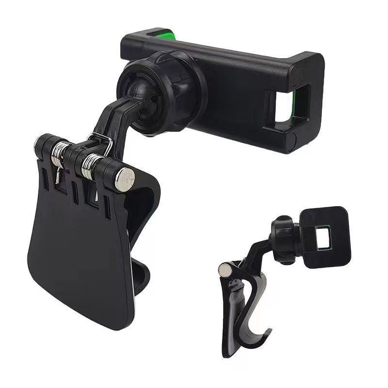 360º Rotation Car Phone Mount Dashboard Cell Phone Holder for Car Clip Mount Stand Suitable for 3 to 6.5 inch Smartphones